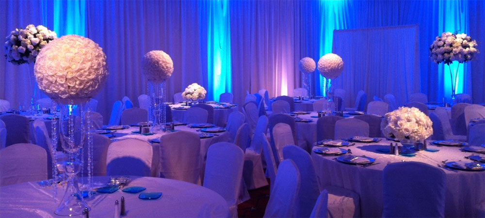 How Many Uplights Do I Need For My Wedding Reception?