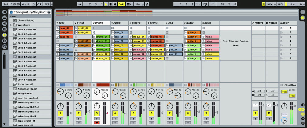 Using Click Tracks and Ableton Live On Stage
